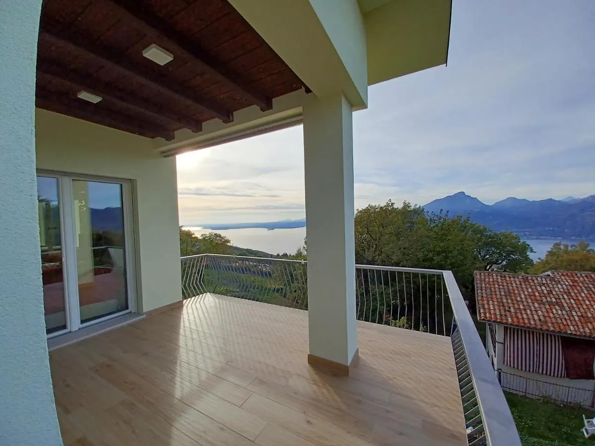 Garda Lake Panorama Villa With Garden & Bbq San Zeno di Montagna