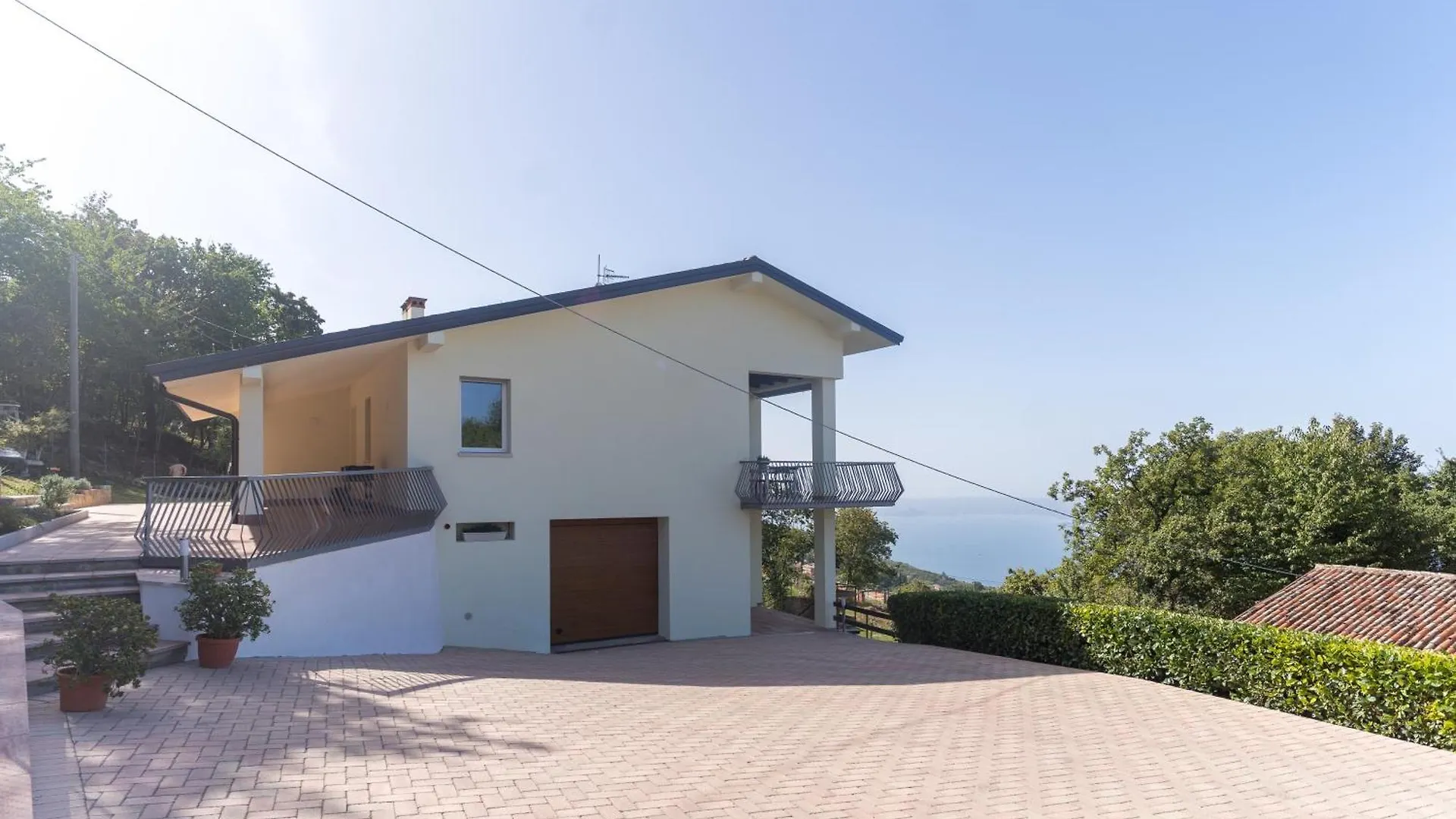 Garda Lake Panorama Villa With Garden & Bbq San Zeno di Montagna